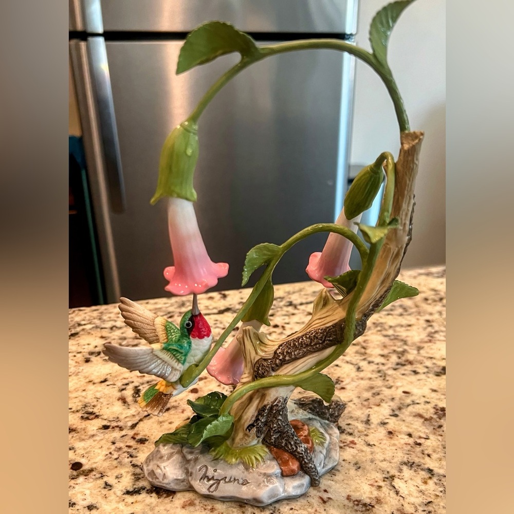 Homco Natures Winged Jewel Hummingbird 1990